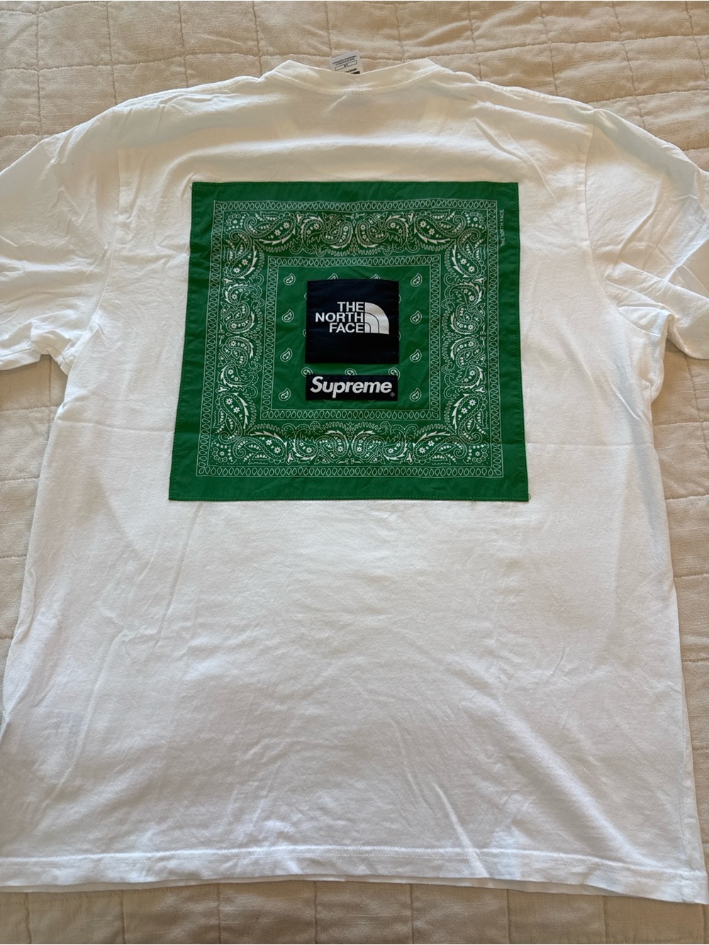 North Face x Supreme Bandana Tee